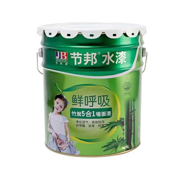 竹炭5合1墙面漆